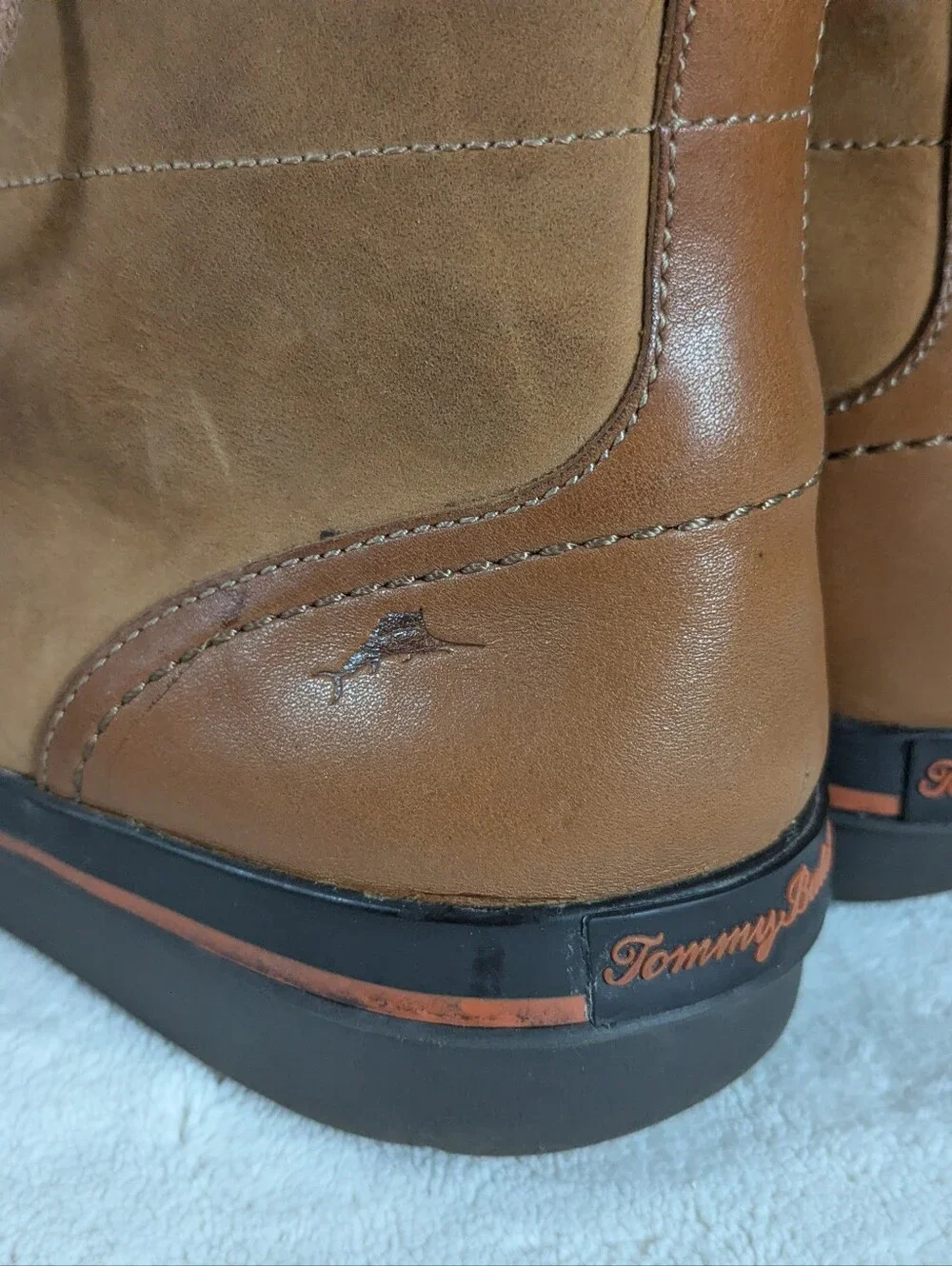 Tommy Bahama Reflexology Riker Tan Chukka Ankle Boots Mens Suede Size 10D